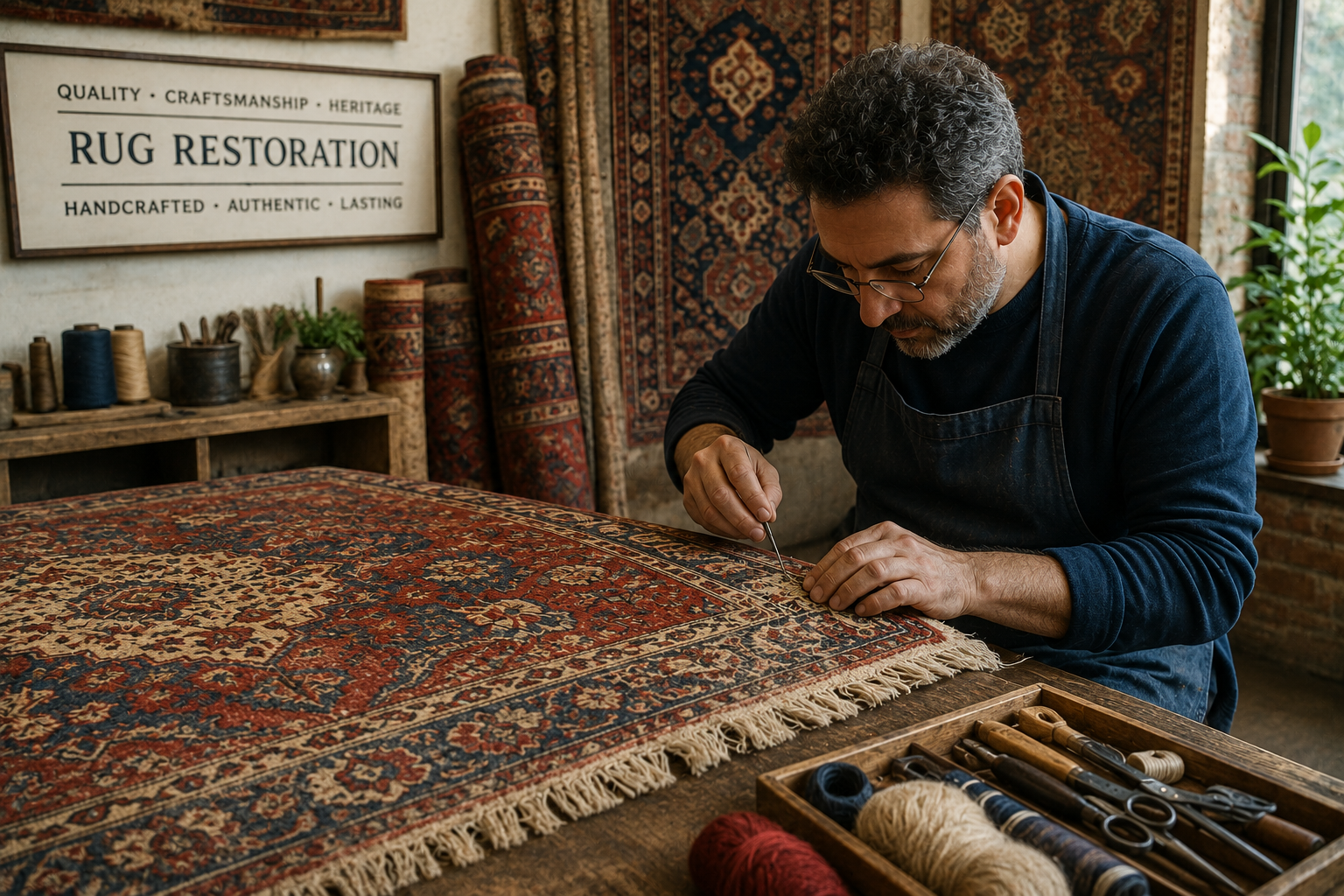 cogoqau restoration studio interior